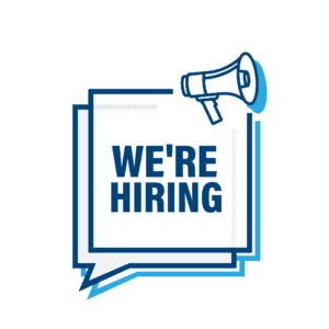 We're hiring logo