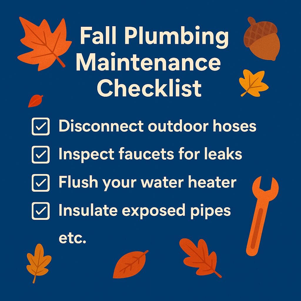 Fall Plumbing Maintenance Checklist for Your Bedford Home - Hudson Plumbing